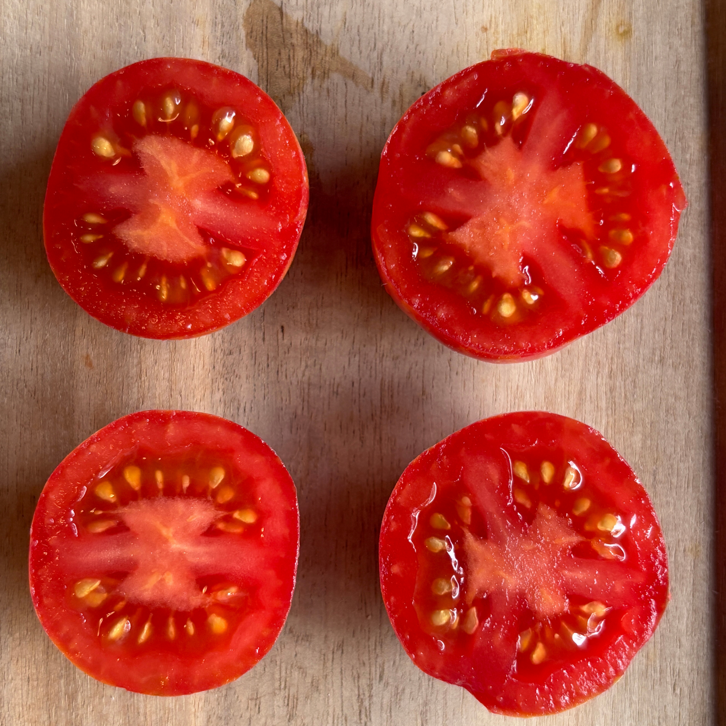 RASPBERRY BERET TOMATO SEEDS BY BILL YODER
