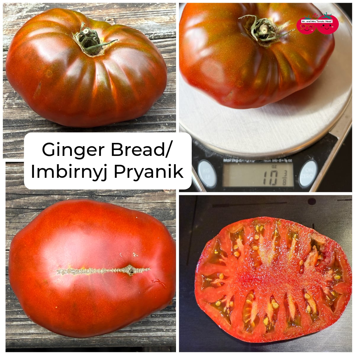 GINGERBREAD TOMATO SEEDS