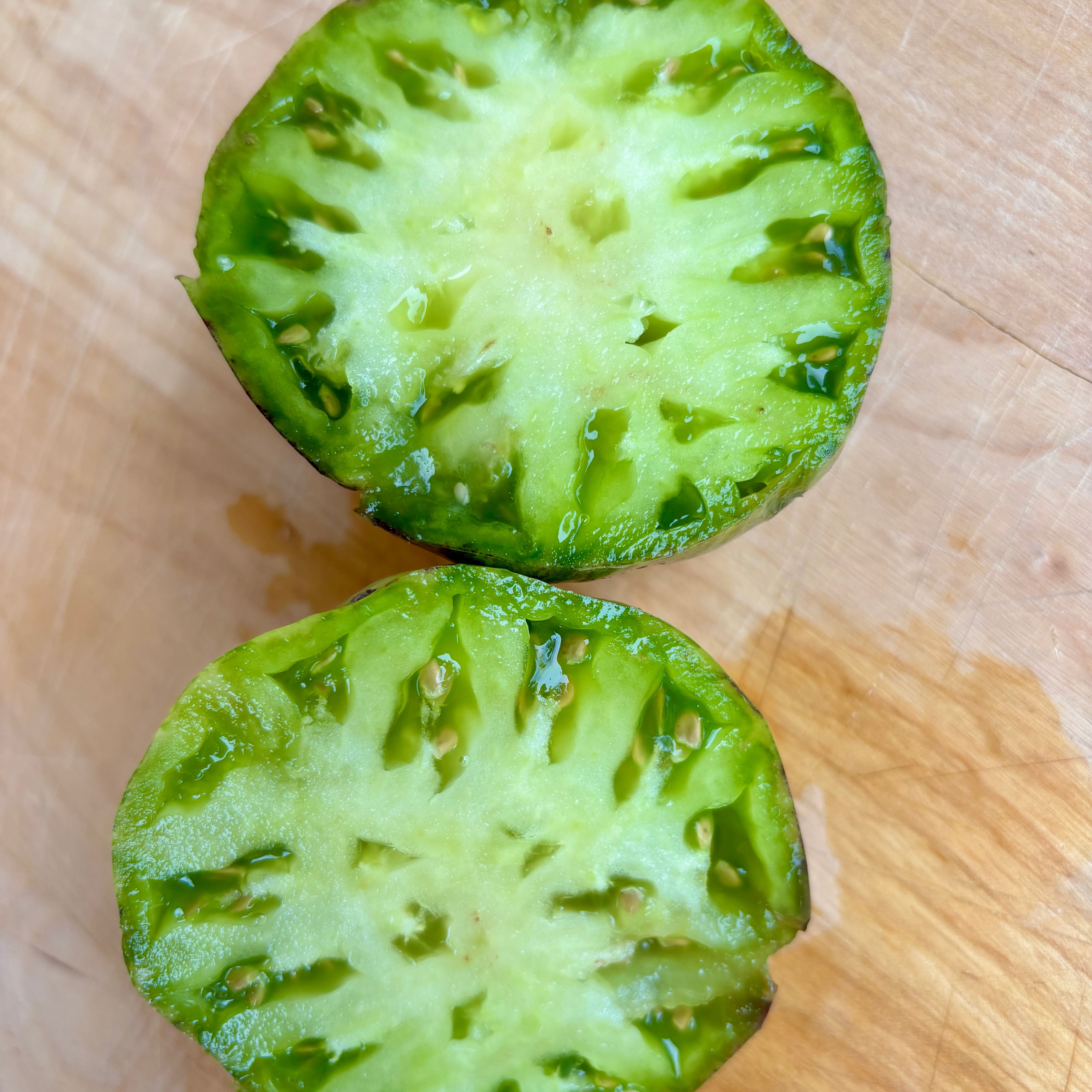Emerald Brocade Tomato Seeds – Secret Seed Cartel